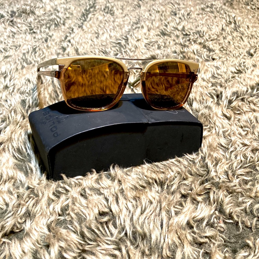 Police sun glasses